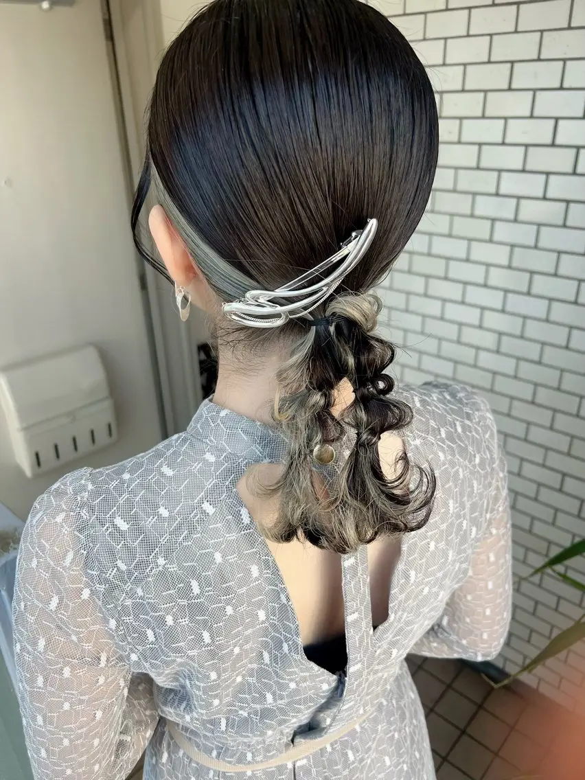 ヘアアレンジ ヘアセット 大人可愛いヘアメイク 💋🧚♀️しずかのヘアスタイル