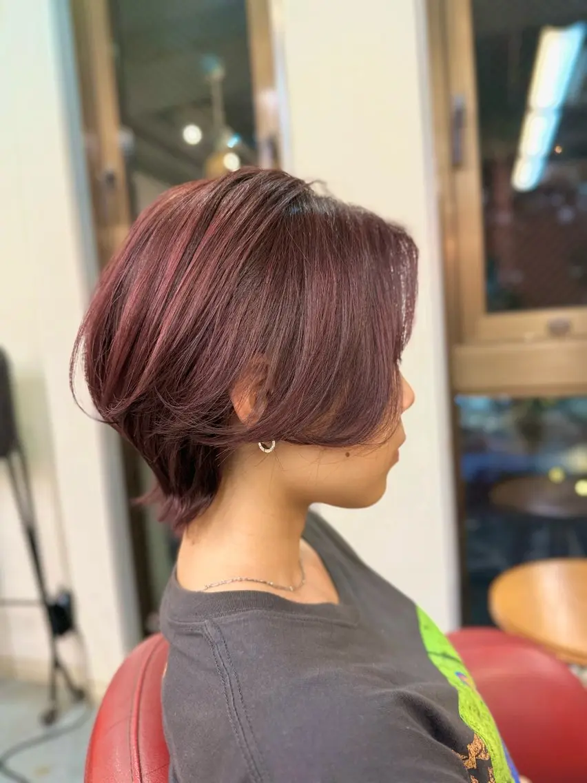 ショート カット ヘアカラー トリートメント 全国カットコンテスト 受賞🏅satoのヘアスタイル