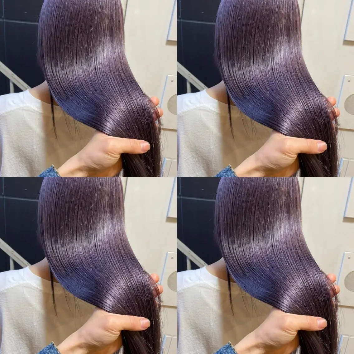 セミロング カラー ヘアアレンジ 💎韓国レイヤー× 髪質改善ゆうま💎のヘアスタイル