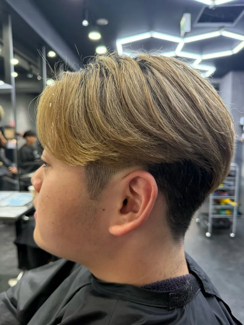 ショート パーマ カット パーマ 金田 颯太のヘアスタイル