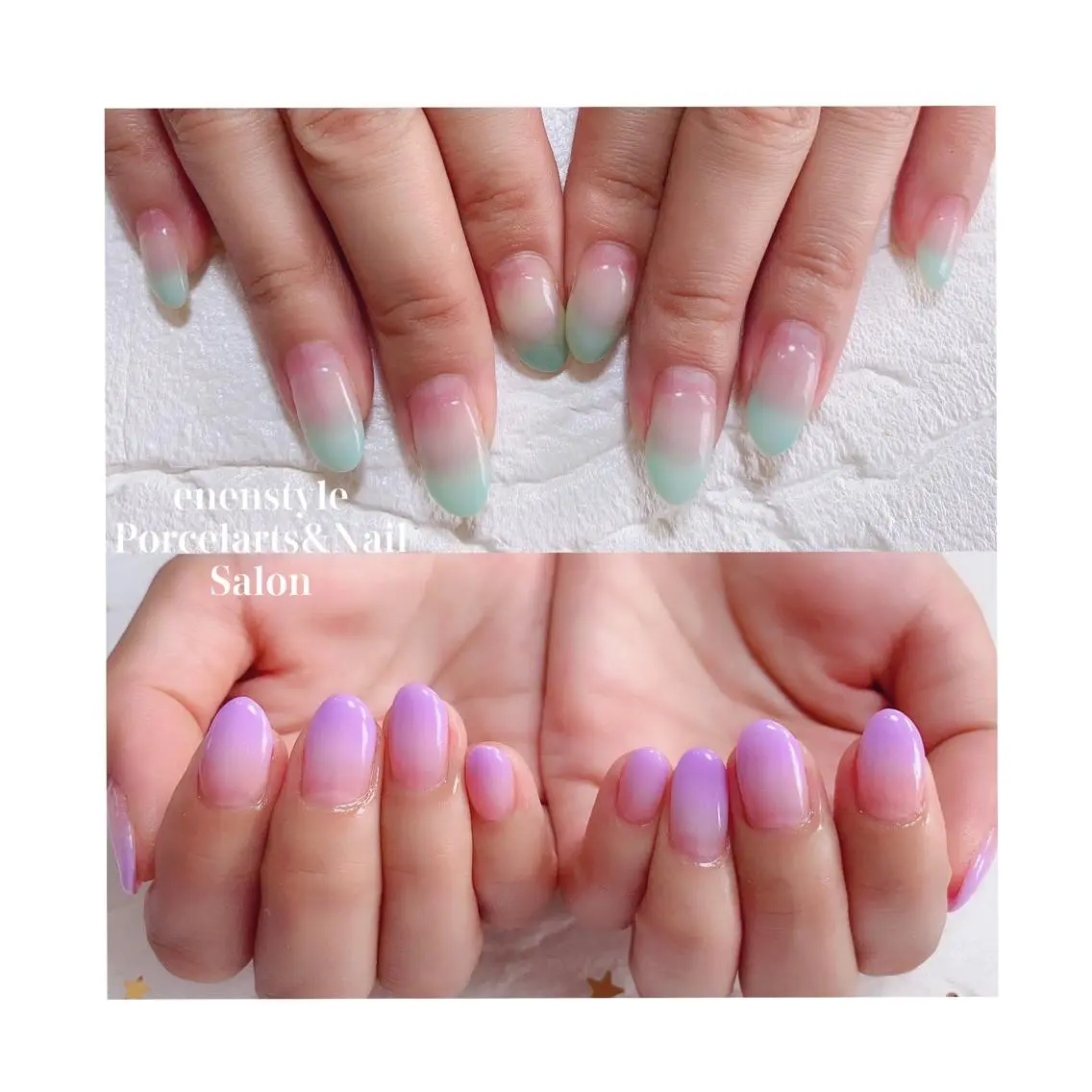 ミディアム ネイル ジェルネイル ニュアンスネイル オフィスネイル ワンカラーネイル パラジェル ハンドネイル 🐾enen style 🐾のネイルデザイン