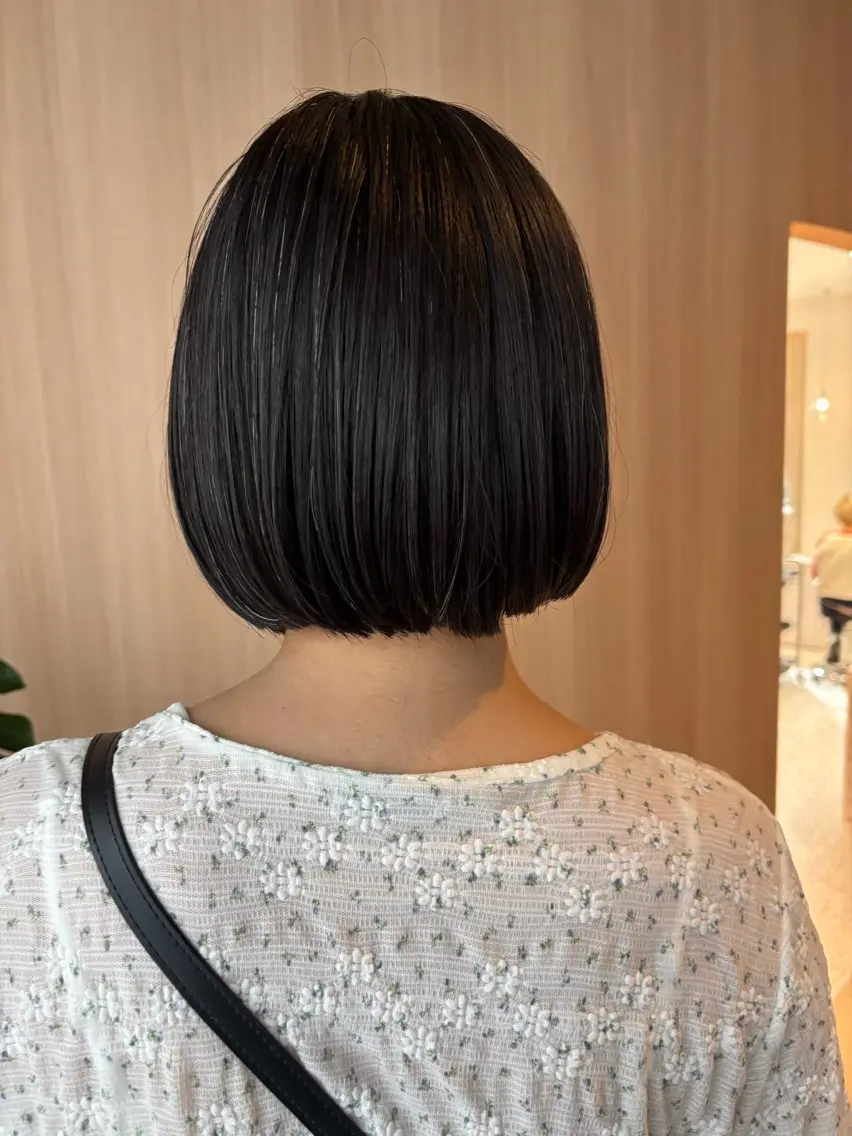 ショート ボブ 中里 恵梨のヘアスタイル