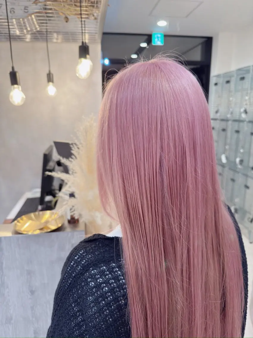 カット付き✂️ブリーチ込🌟 Wカラー❤️ᩚ🧡ᩚ💛ᩚ💚ᩚ💙ᩚ💜ᩚ🖤ᩚ🤍ᩚ🤎ᩚの写真