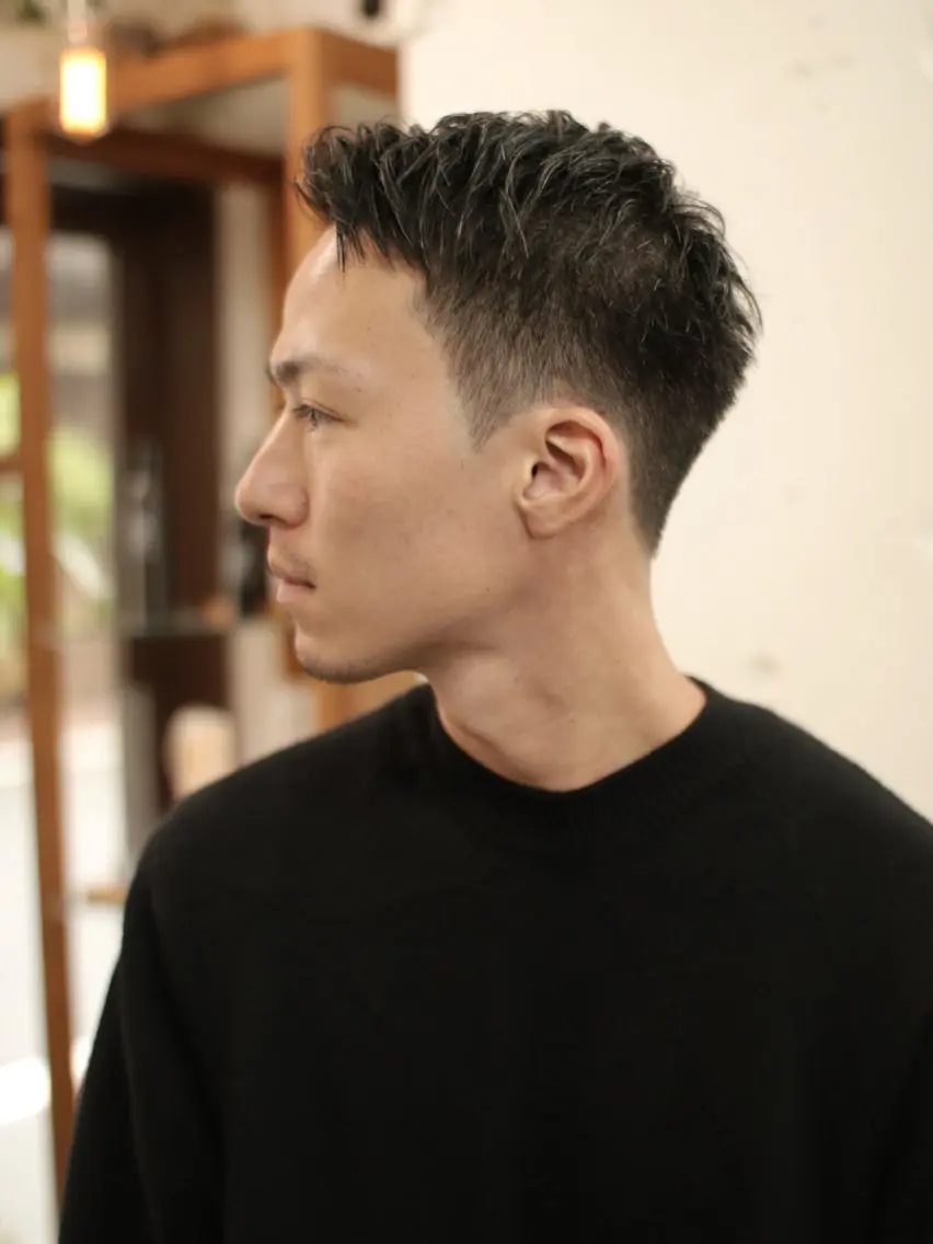 ショート メンズ 木村陸弥🌿似合わせ 再現性メンズヘアのヘアスタイル