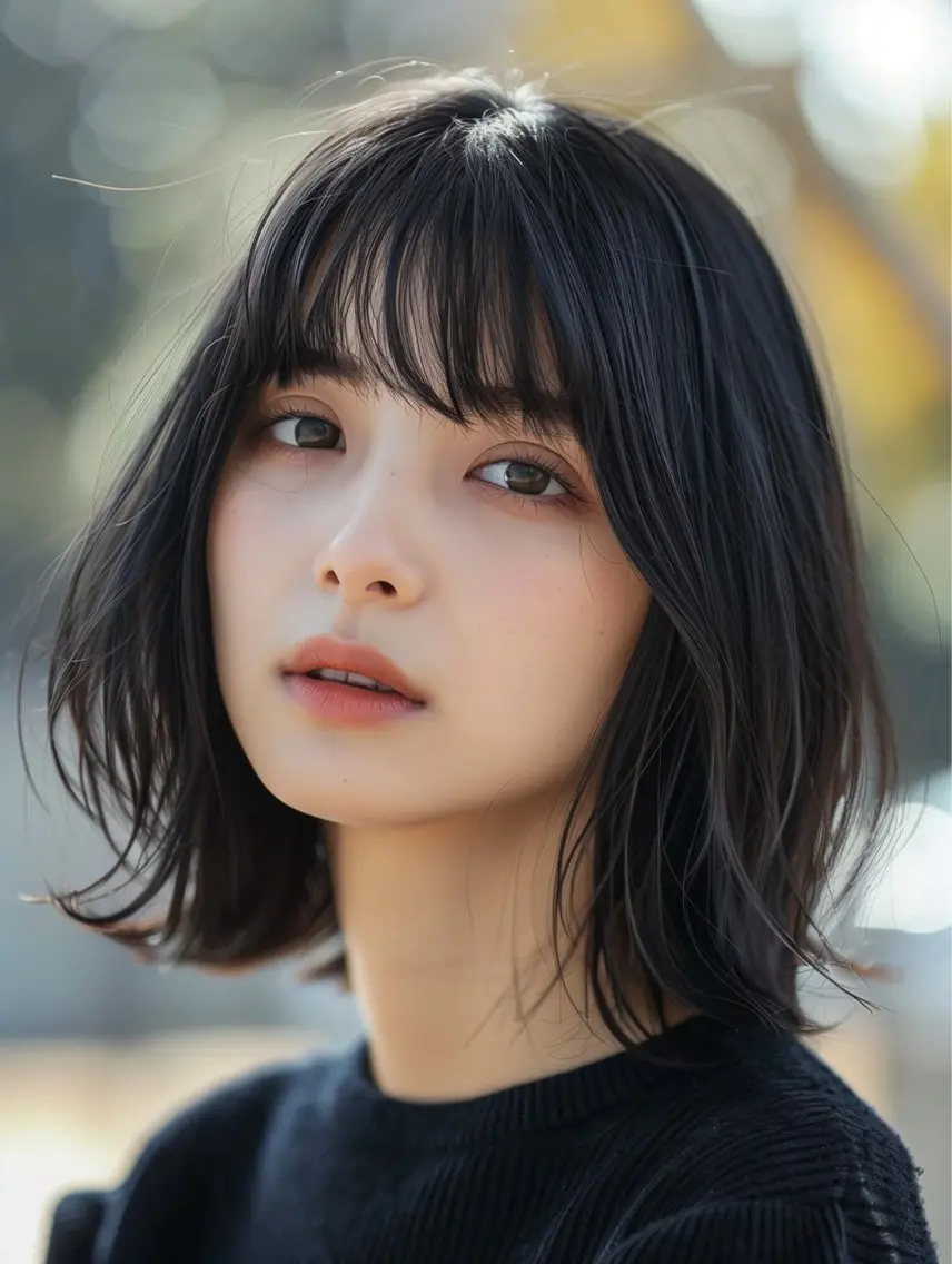 ミディアム カラー 笠谷 正之のヘアスタイル