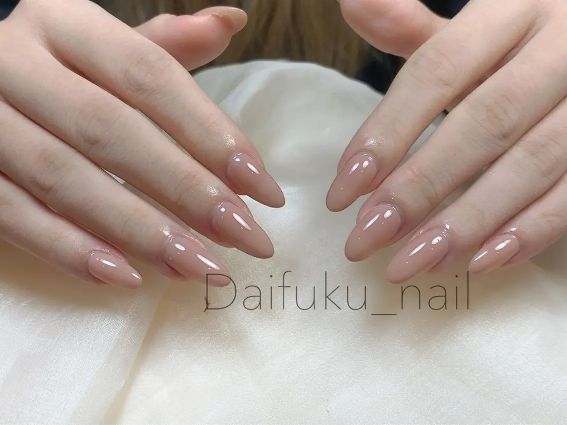 ミディアム ハンドネイル Daifuku nailsのネイルデザイン