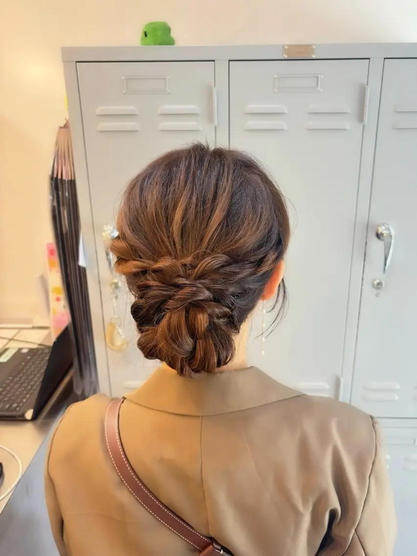 ロング ヘアアレンジ ヘアセット 透明感カラー🩰🤍 髪質改善🪄/伽音のヘアスタイル