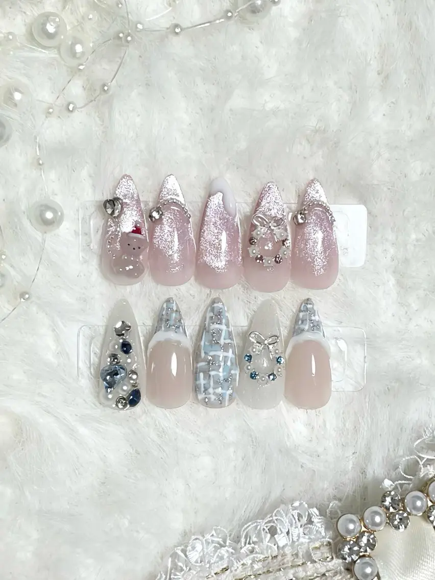 ネイル 冬ネイル クリスマス momoka 心斎橋nailのネイルデザイン