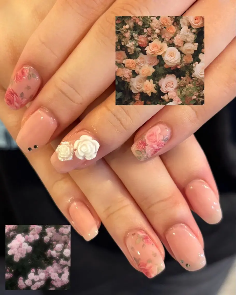 ネイル 持ち込み Hal nail 立川mitsukiのネイルデザイン