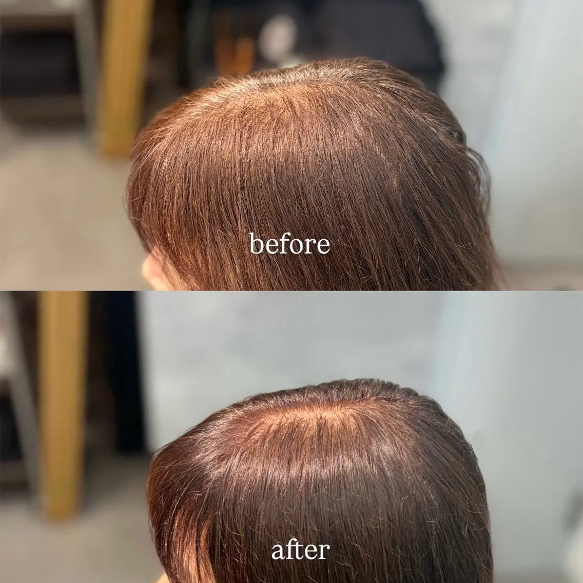ミディアム カラー トリートメント ヘアカラー トリートメント ヘッドスパ 🫧西野 杏🫧のヘアスタイル