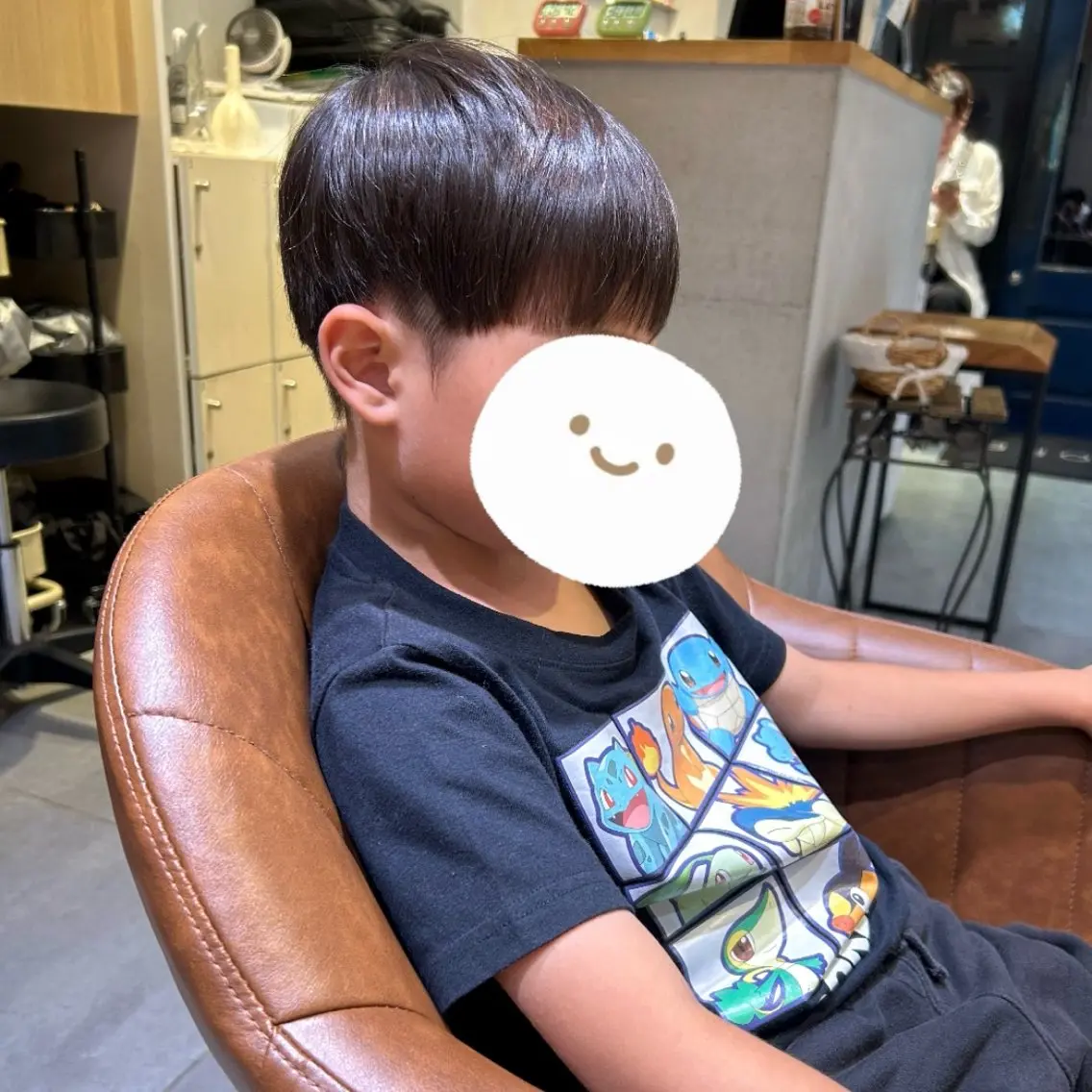 ショート メンズ キッズ マッシュ カット 甲斐 瑞稀のヘアスタイル