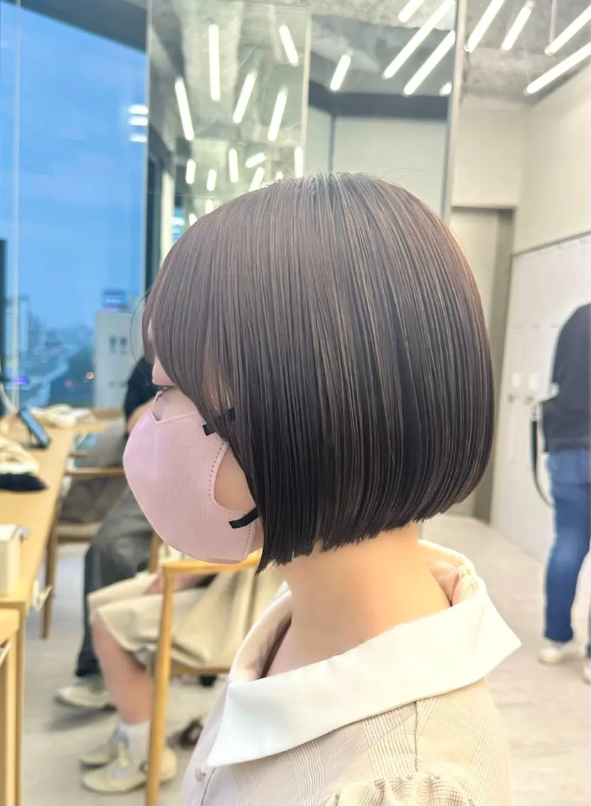 ショート ボブ てらしぃ /名古屋美容師のヘアスタイル