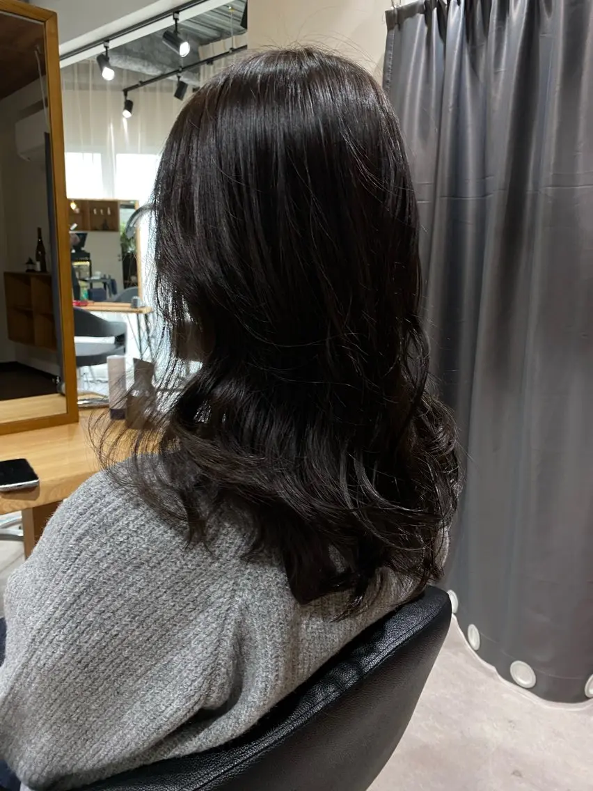 ミディアム カラー 透明感カラー iroha/ n.w.h🎀のヘアスタイル