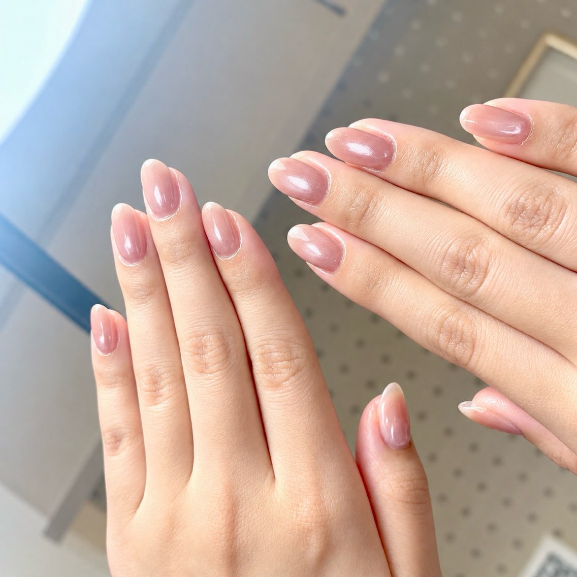 マグネットorミラーネイルの写真