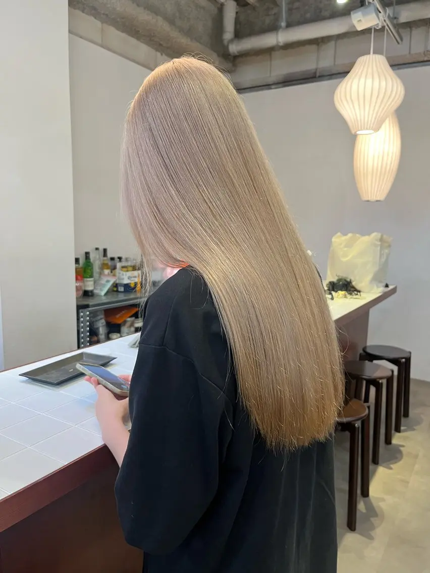 ロング カラー ヘアカラー Sanaダブルカラー ✨️パルコ徒歩1分のヘアスタイル