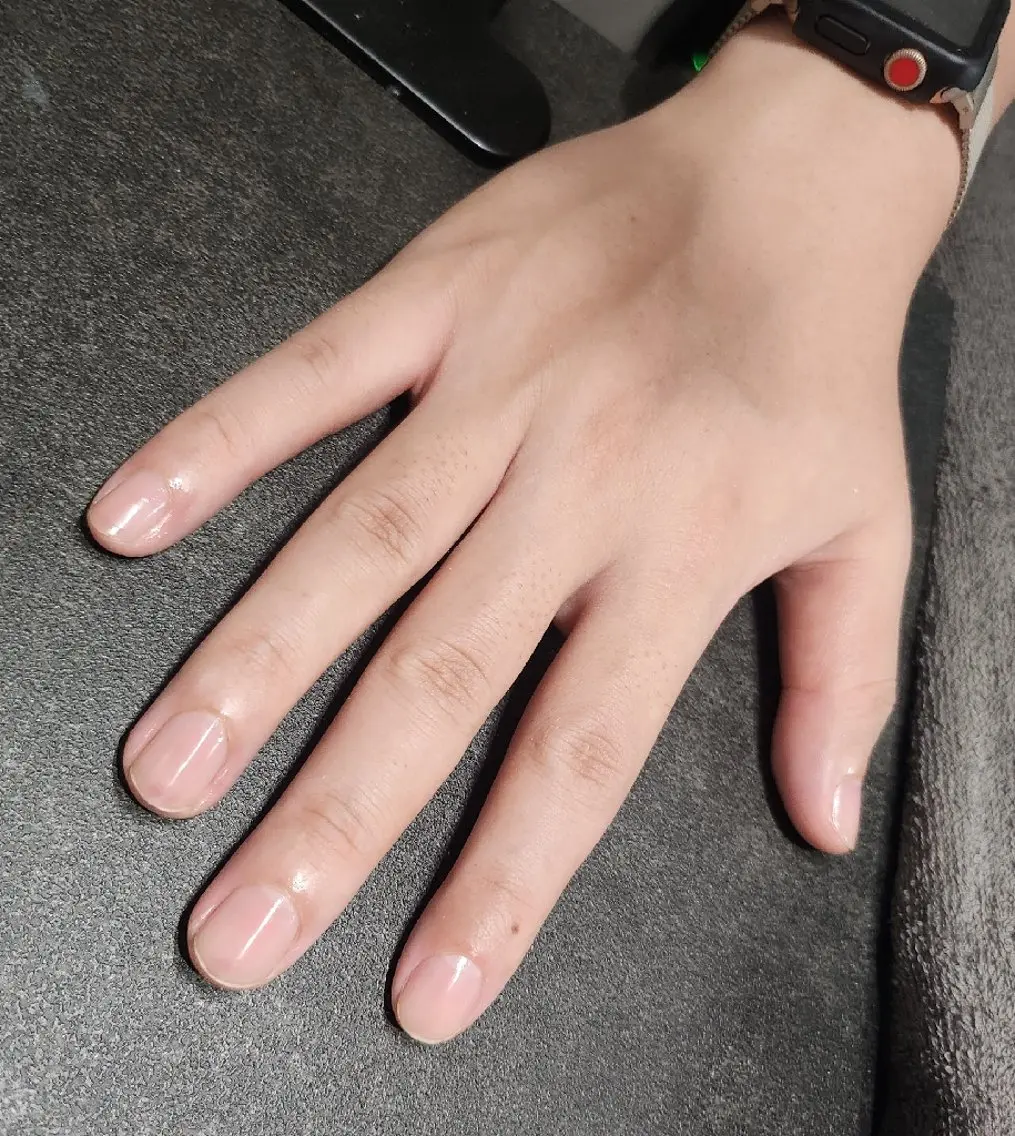 メンズネイルケア+ツボを抑えたハンドマッサージの写真