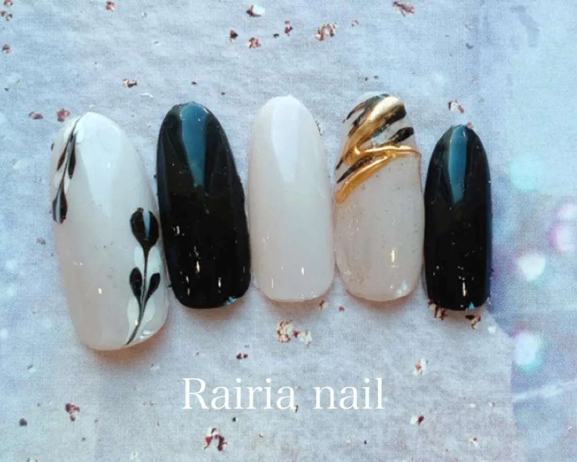 ネイル アートネイル ジェルネイル パラジェル バレンタイン 冬ネイル Rairia nail本八幡店のネイルデザイン