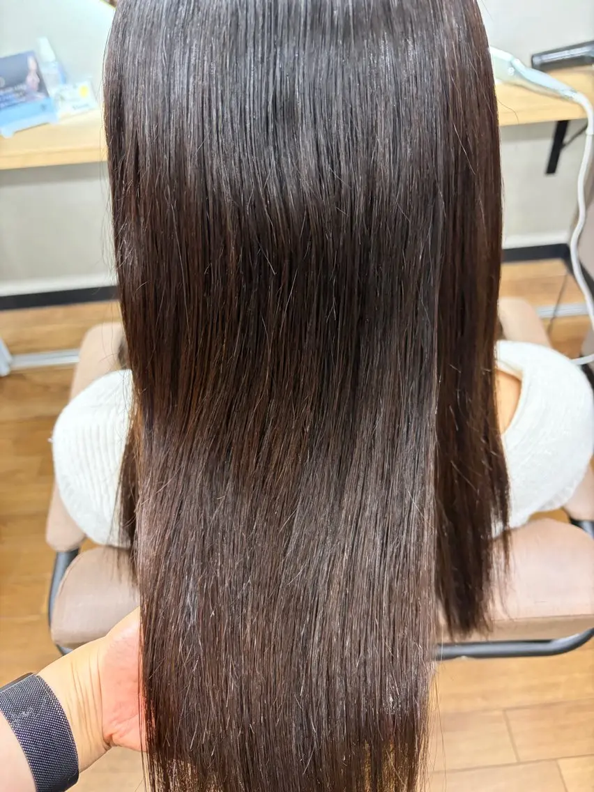 セミロング カラー カット ヘアカラー トリートメント TELA HAIR 幕張本郷店 千尋のヘアスタイル