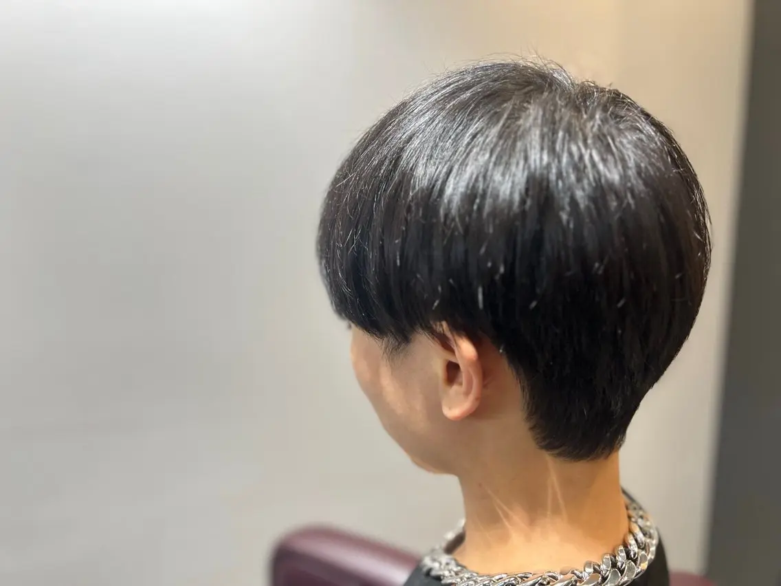 メンズ マッシュウルフ マッシュ メンズウルフカット ウルフカット 川端 さくのヘアスタイル