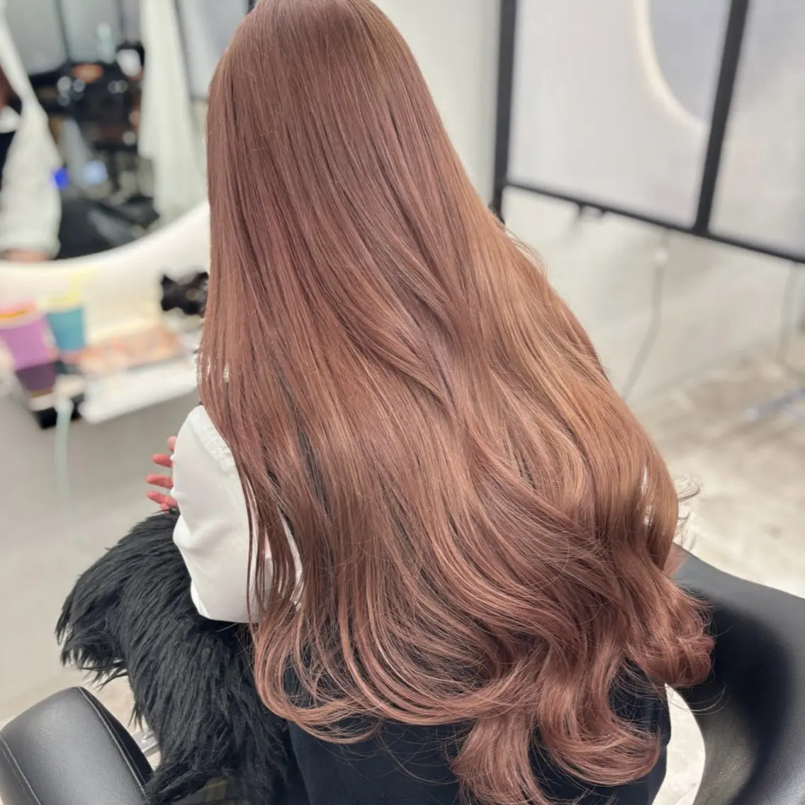 ロング カラー ヘアカラー Ren. 🦋デザインカラーのヘアスタイル