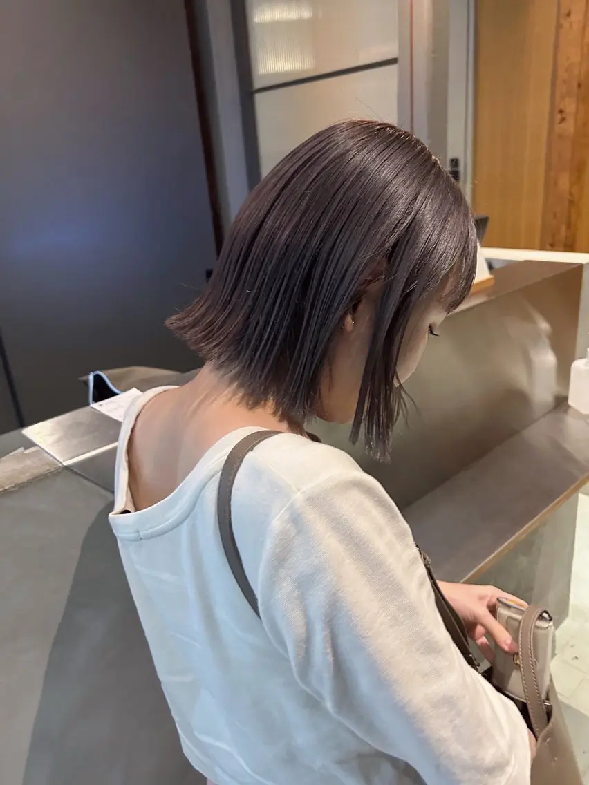 カラー Mori Aimiのヘアスタイル