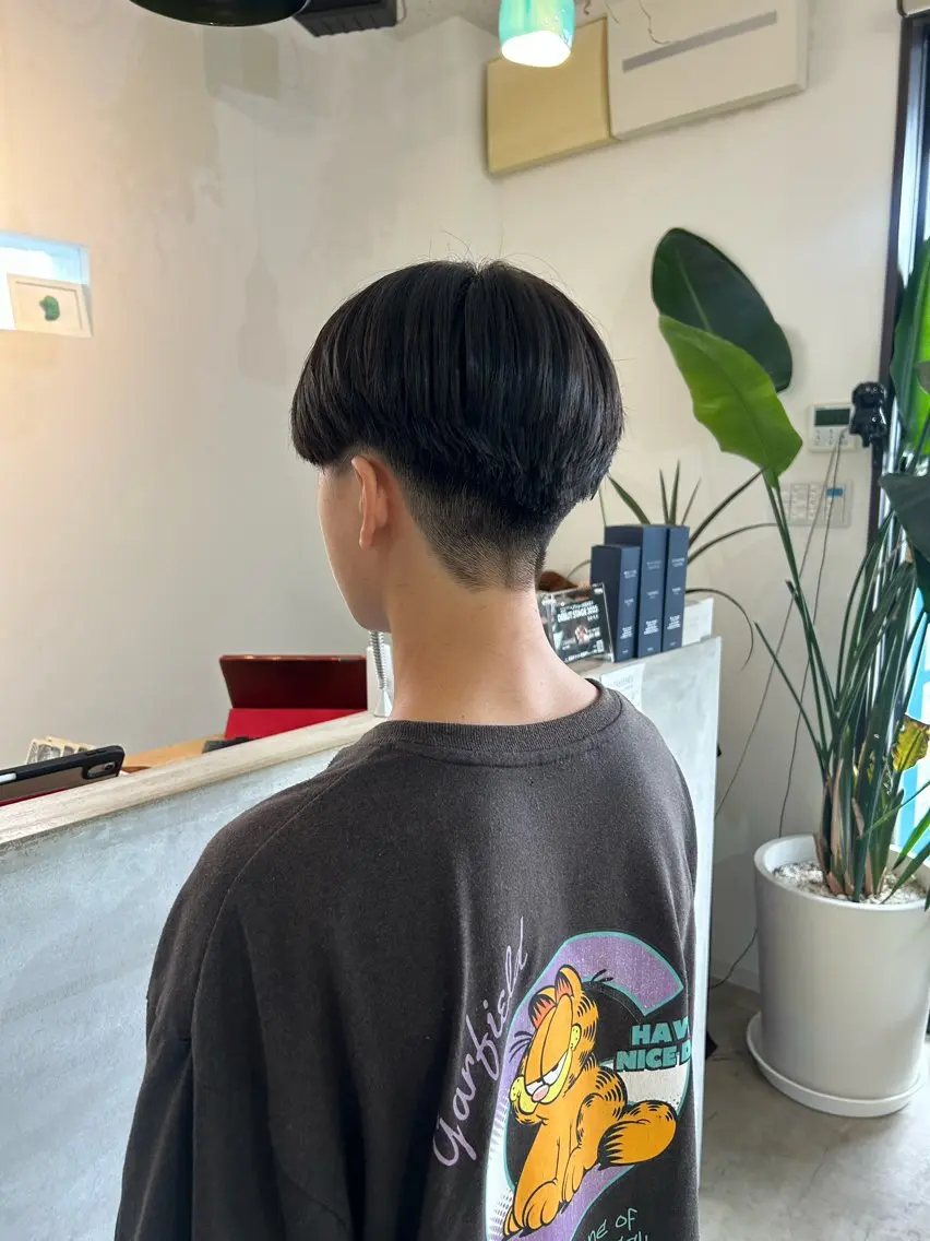 メンズカットの写真