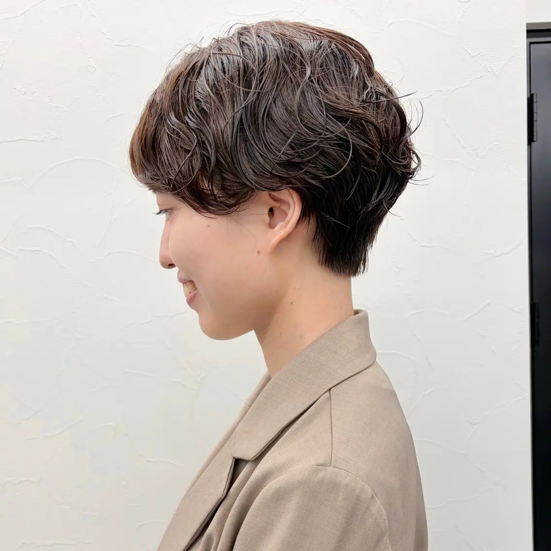 ショート パーマ ボブ 髪質改善 レイヤーカット 似合わせカット ショートヘア カット パーマ トリートメント 初めてのショート お任せください✂️のヘアスタイル