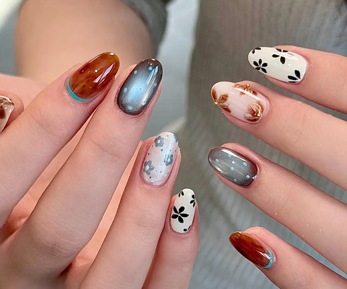 ネイル ハンドネイル By moonネイル 🌷ワンホン/韓国風のネイルデザイン