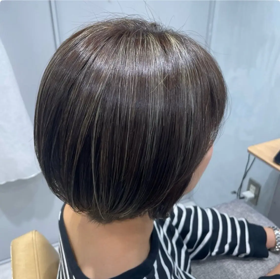 ショート カラー ハイライトカラー ハイライト Watanabe Maiのヘアスタイル