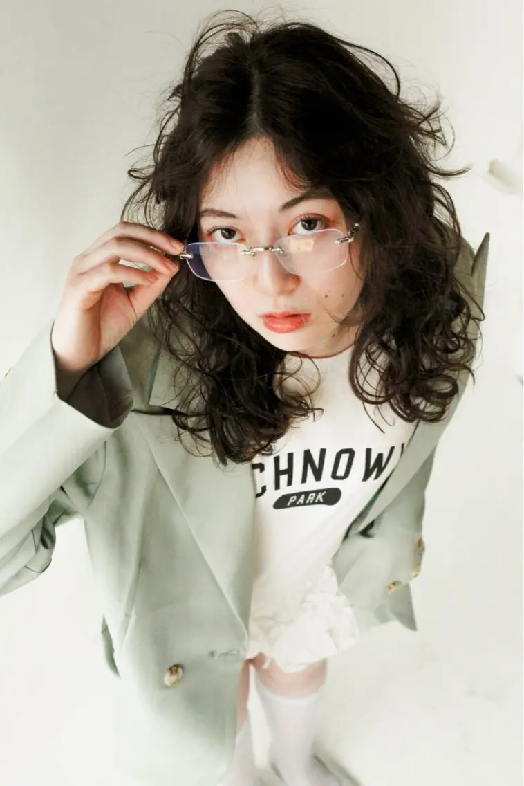 ロング ヘアアレンジ パーマ トリートメント Terve. 赤松 メイのヘアスタイル