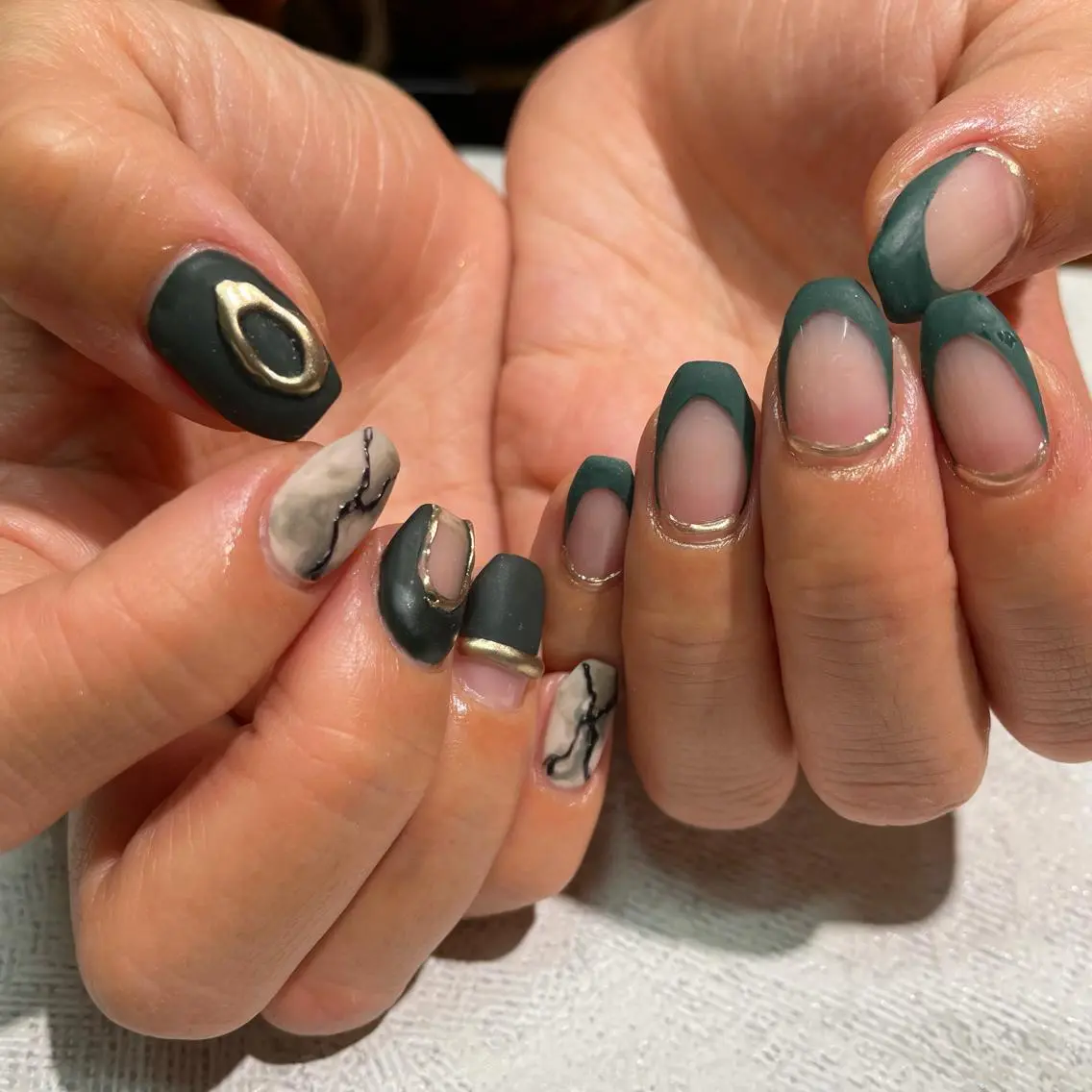 ハンドネイル ハンドケア nailsalon SuMILEのネイルデザイン