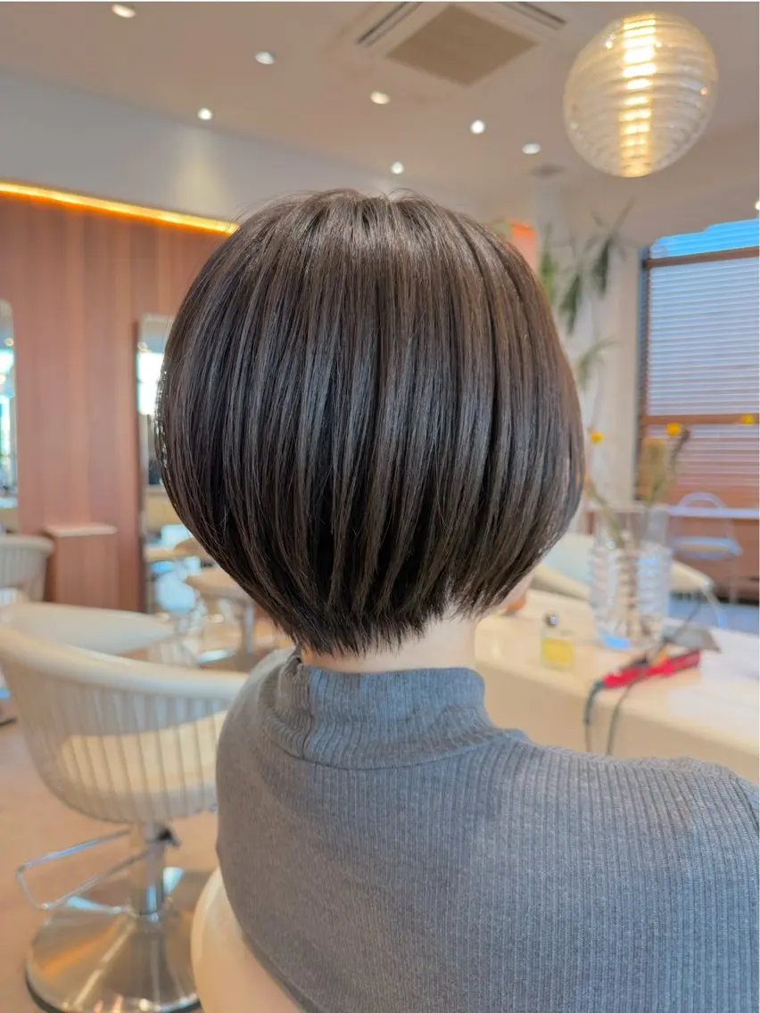 ショート カラー 【渋谷】ボブ・ レイヤーボブ特化✂︎のヘアスタイル