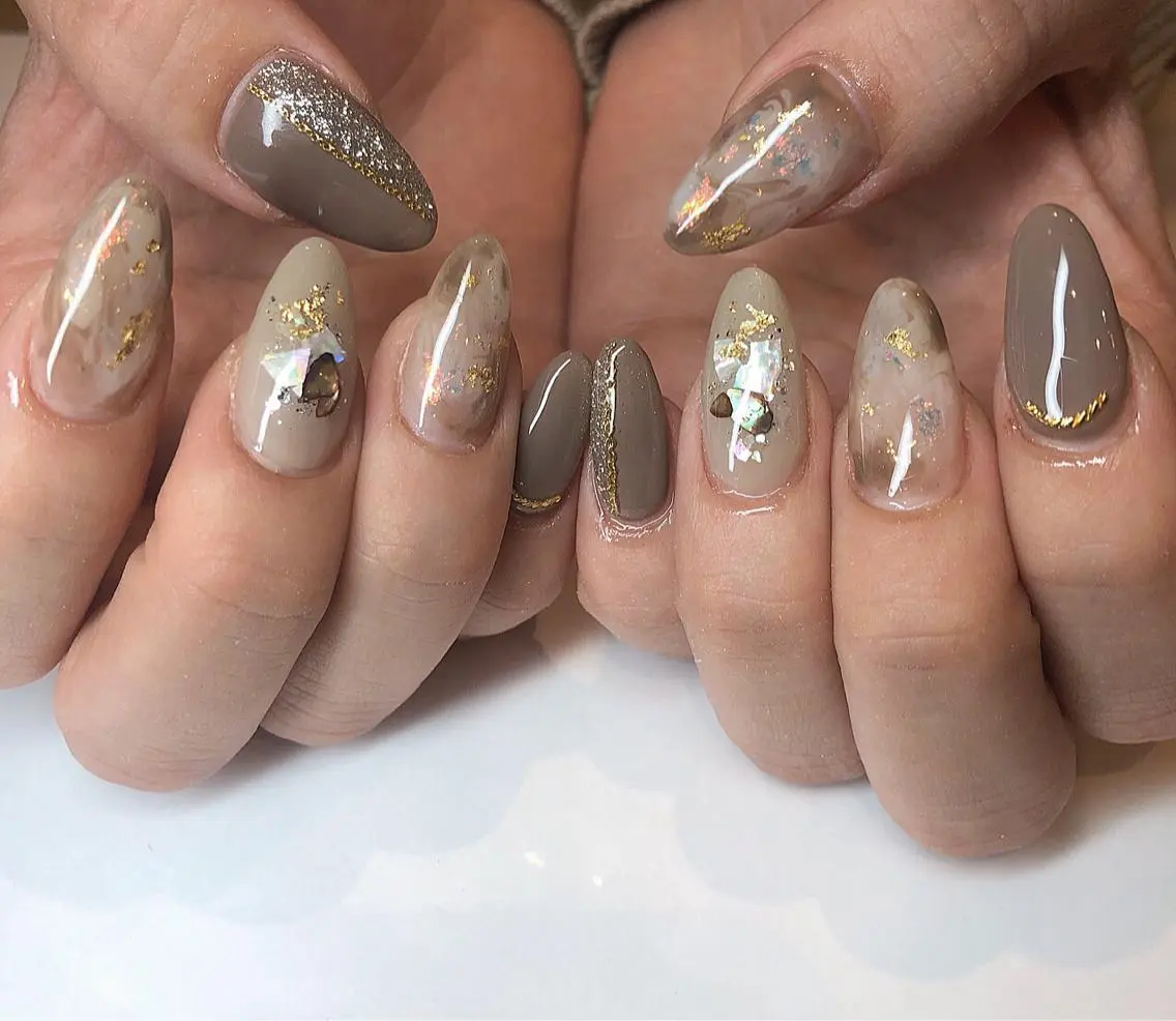 ネイル ハンドネイル 鶴田୨ৎmaison de NALIのネイルデザイン