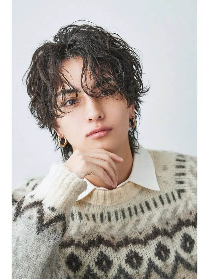パーマ メンズ 安藤幹人 メンズパーマのヘアスタイル