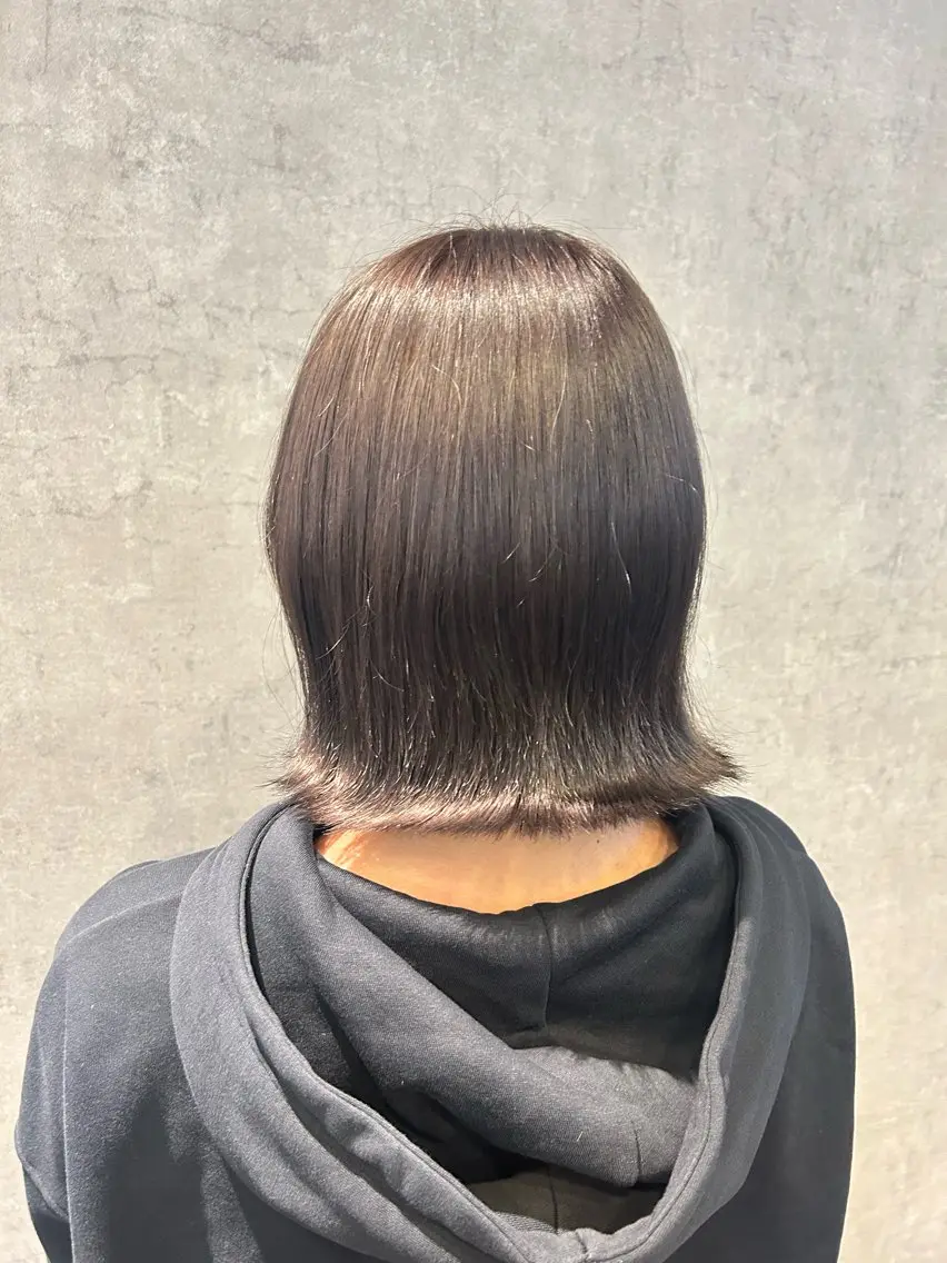 ミディアム カラー カット トリートメント レディース特化/ 前橋/よしかわあんみのヘアスタイル