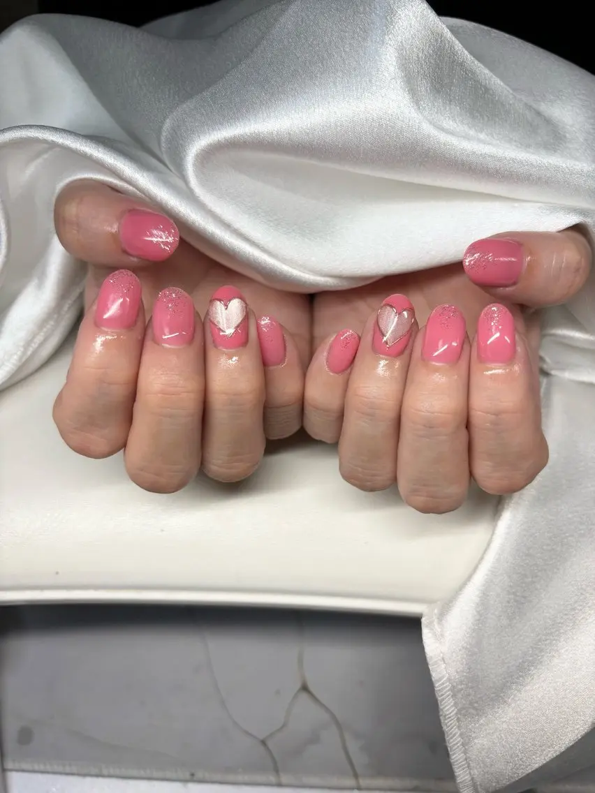 ネイル ハート 門真市ネイルサロン♡ KUMI.HANAのネイルデザイン