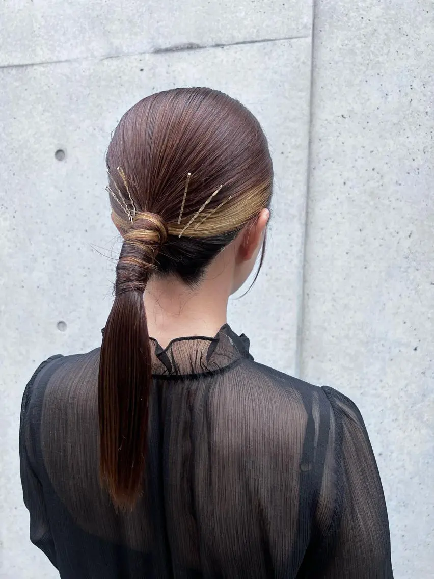 🍒ダメージレスケアカラー+2STEPトリートメント+ヘアセット🍒の写真