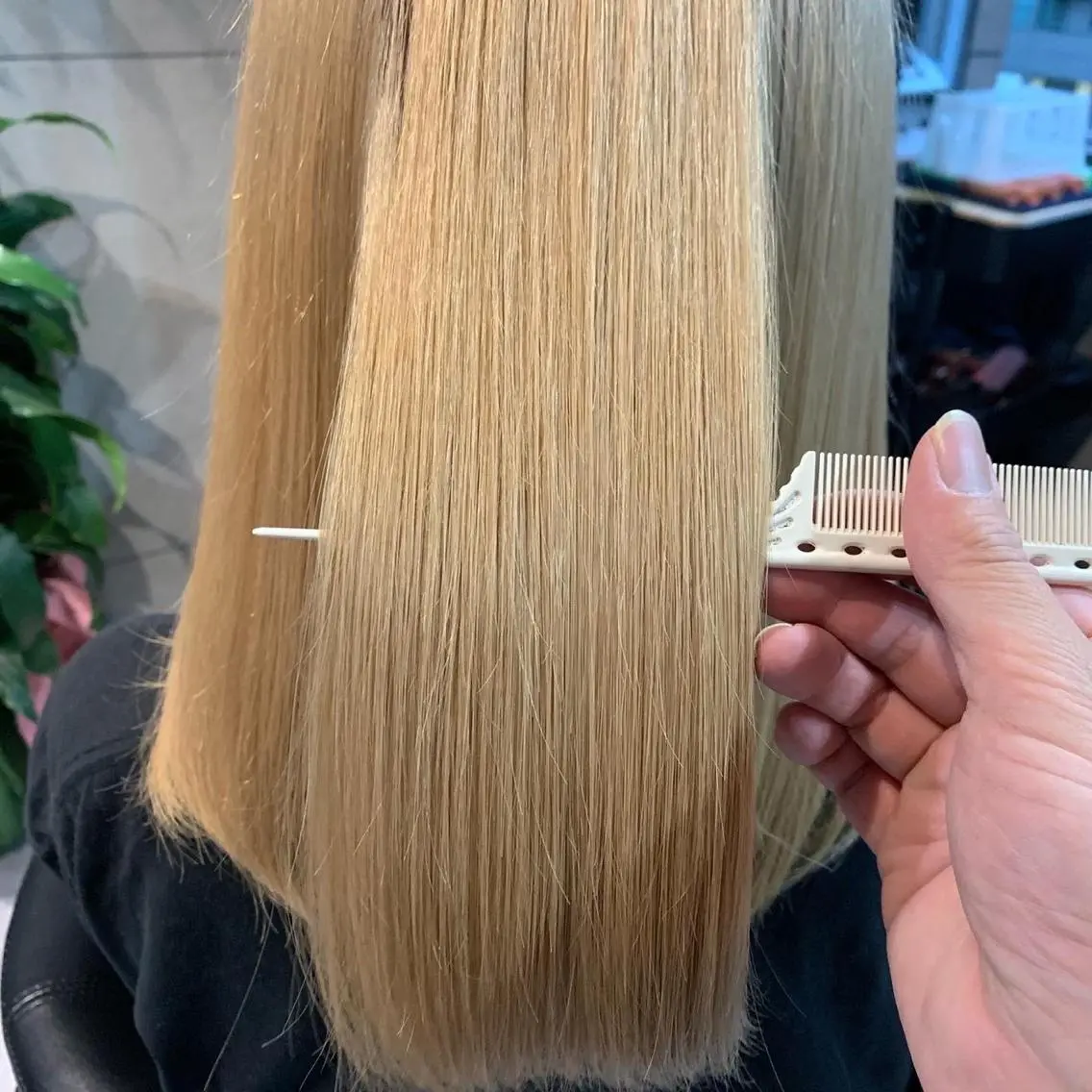 ロング トリートメント 髪質改善☺︎縮毛矯正 ふじい まりんのヘアスタイル
