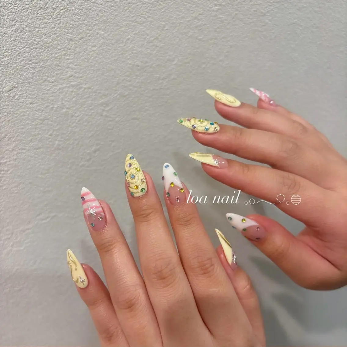 ネイル ハンドネイル loa nailのネイルデザイン