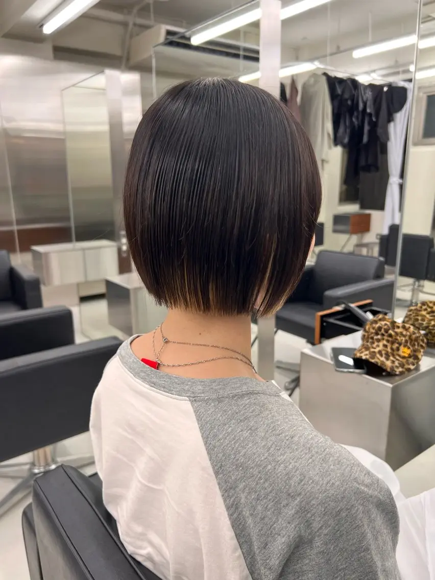 ショートボブ/似合 わせショート/表参道のヘアスタイル