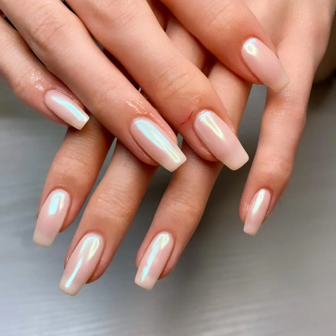 ネイル オーロラネイル ハンドネイル Miley nailのネイルデザイン