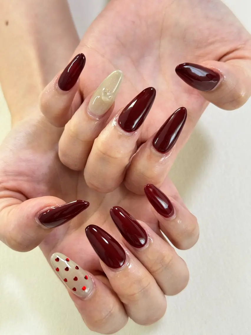 ネイル ボルドー その他(ネイル) NAILSALON Bonitaのネイルデザイン