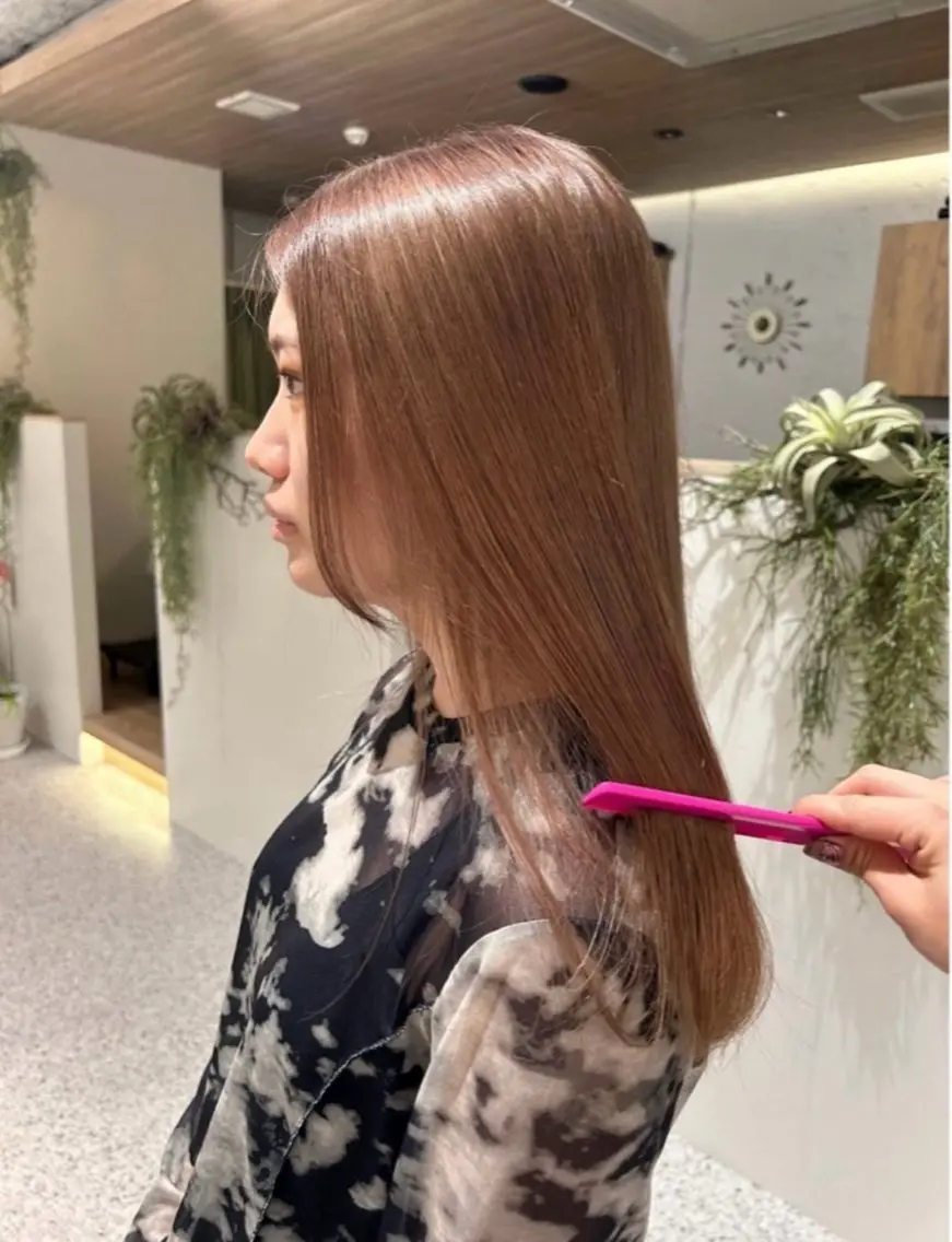 ロング ヘアカラー hair&eye🎀 /momoKaのヘアスタイル