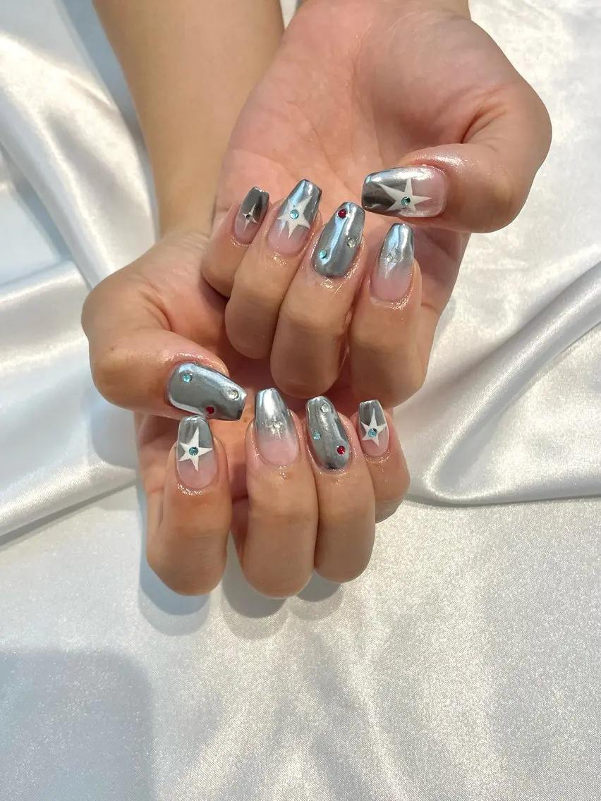 ネイル ハンドネイル Roa🎀 ercher立川南口のネイルデザイン
