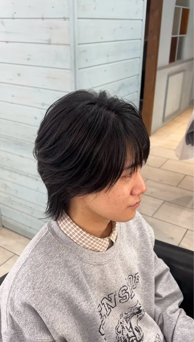 ミディアム メンズ 山口 琢也のヘアスタイル