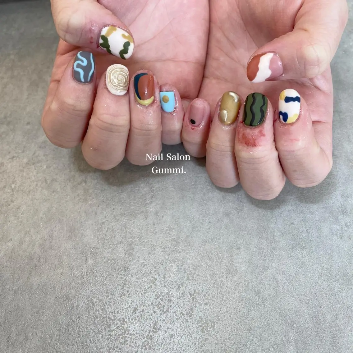 ネイル Nail Salon Gummi.のネイルデザイン