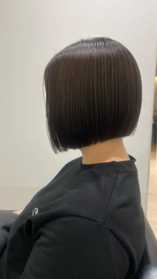 ショート 切りっぱなしボブ ボブ tocca🪴 ARISA🕊️のヘアスタイル