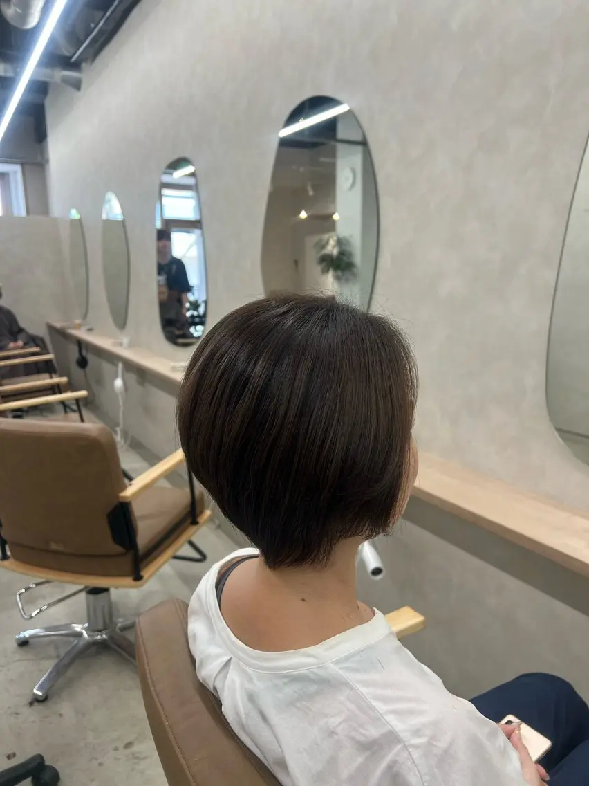 ショート ショートヘア ひなた-YUCCA- elua⭐️のヘアスタイル