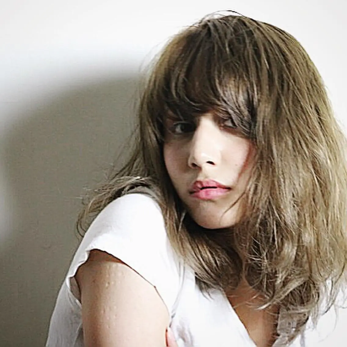 ミディアム カラー アッシュ グラデーションカラー ミント ケア剤オタク×海外 ヘア長谷川裕起のヘアスタイル