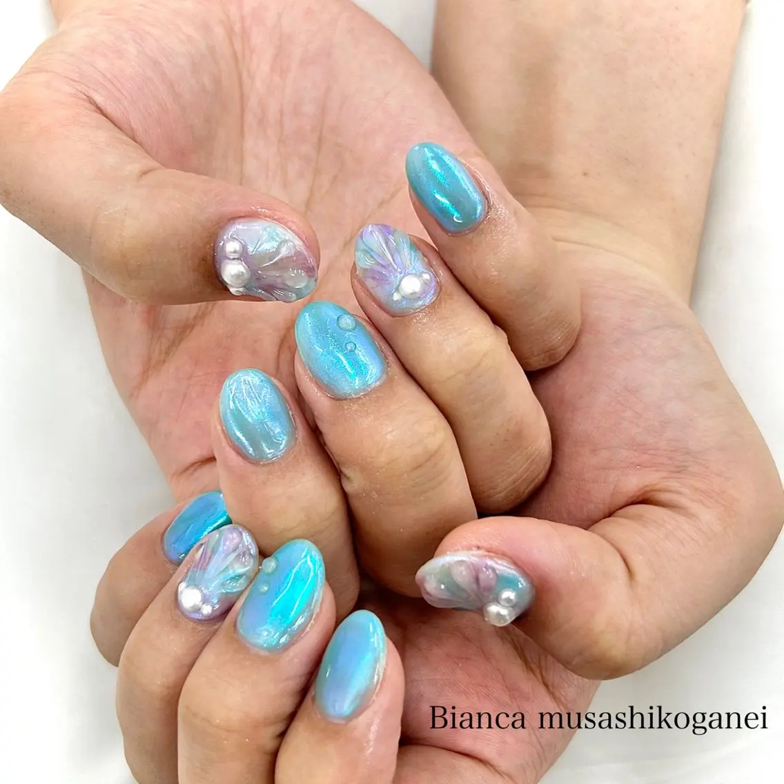 ネイル ハンドネイル Bianca 武蔵小金井 ほしののネイルデザイン
